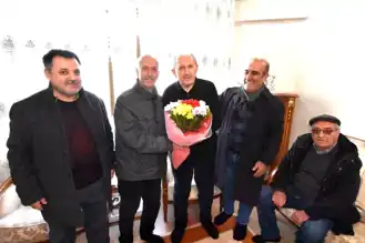 Cemiyeti Başkanı'na Ziyaret ve Geçmiş Olsun Dilekleri