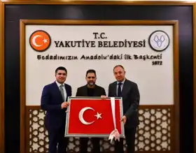 İl Müdürleri Belediye Başkanı'na Ziyarette Bulundu