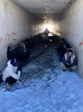 Erzurum'da 12 Düzensiz Göçmen Yakalandı
