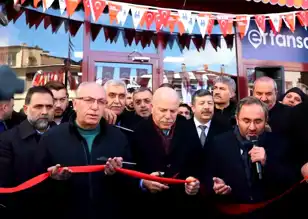 Erzurum'da Yeni Halk Pazarı Açıldı