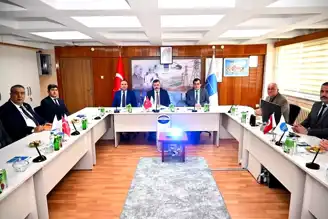 Vali Çiftçi, TEİAŞ'ı Ziyaret Etti