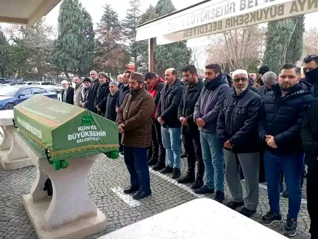 Öğretmen Sabit Bülbül, Konya'da Toprağa Verildi