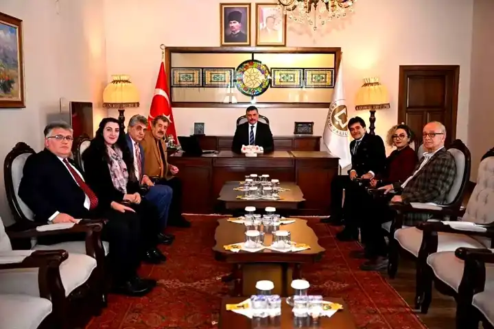 Vali Çiftçi, ERSANDER'i Konuk Etti