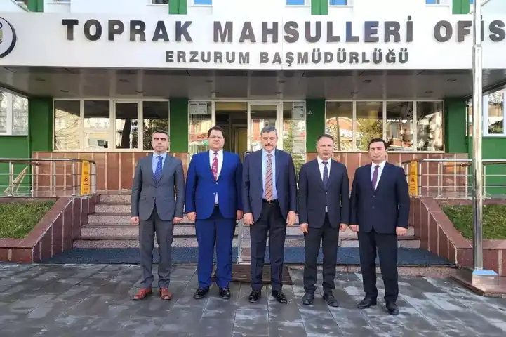 Vali, TMO Bölge Müdürlüğünü Ziyaret Etti
